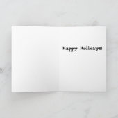 Een Holly Zombie kerst! Feestdagen Kaart (Binnen)