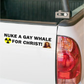 Een homepage voor Christus. Bumpersticker (Op Truck)