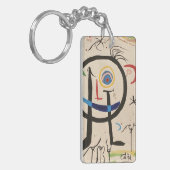 EEN HOMMAGE AAN MIRO SLEUTELHANGER (Voorkant Links)