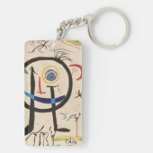 EEN HOMMAGE AAN MIRO SLEUTELHANGER (achterkant)