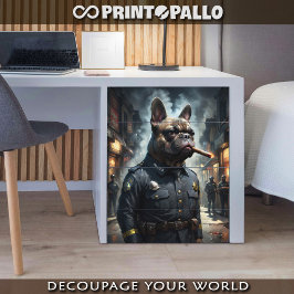 Een hond als agent in Los Angeles in 1920 Tissuepapier