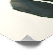 Een hond die een grappig pet draagt poster (Hoek)