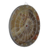 Een hond en een gekaarde jongen (twee honden) (die dartbord (Voorkant Links)