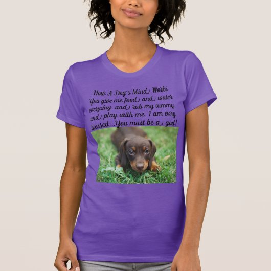 Een hond en een kat zijn geest T-shirt (Voorkant)