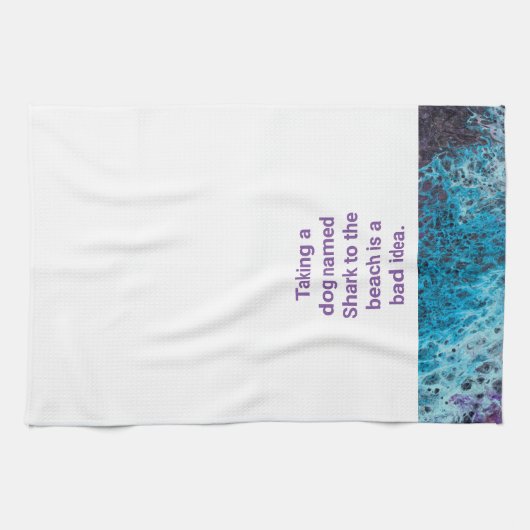 Een hond genaamd haai theedoek (Horizontaal)
