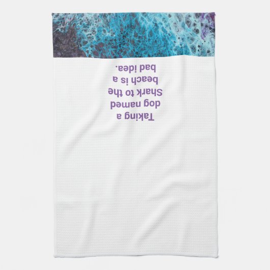 Een hond genaamd haai theedoek (Verticaal)