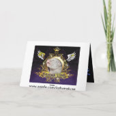 Een hond is voor het Leven, niet alleen voor Feestdagen Kaart (Achterkant)