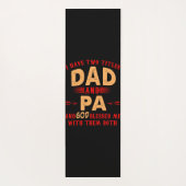 Een hond maakt het beter yogamat (Achterkant)