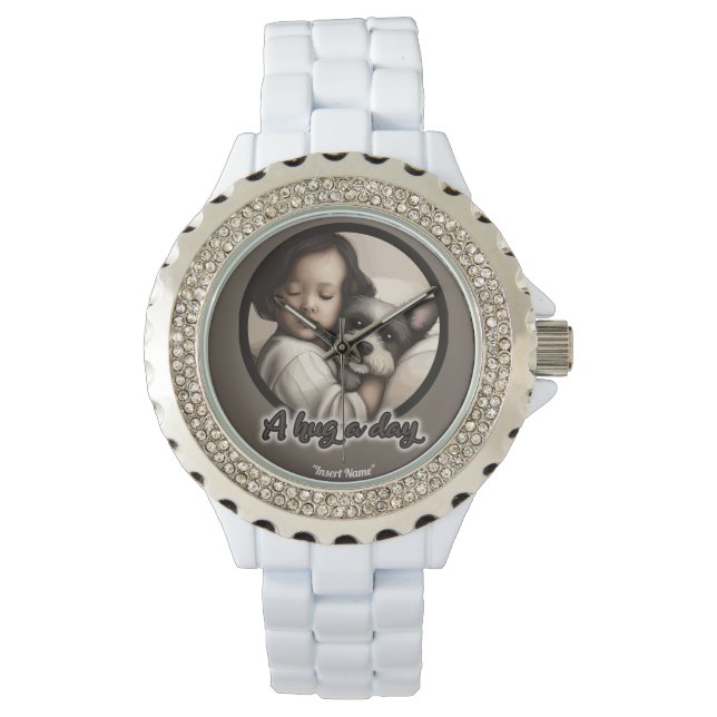 Een hond op een dag horloge (Voorkant)