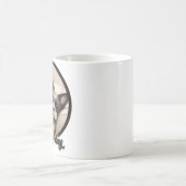 Een hond op een dag koffiemok (Center)