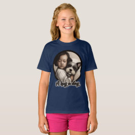 Een hond op een dag t-shirt