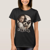Een hond op een dag t-shirt (Voorkant)