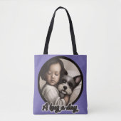 Een hond op een dag tote bag (Voorkant)