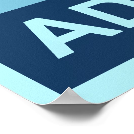 Een hond-Poster aannemen Poster (Hoek)