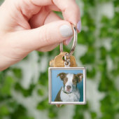 Een hond sleutelhanger (Hand)