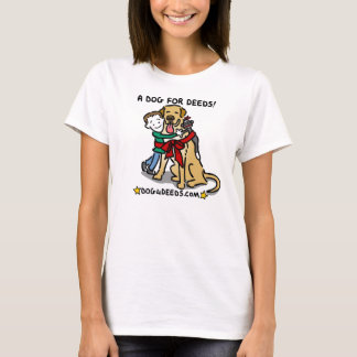 Een hond voor daden t-shirt