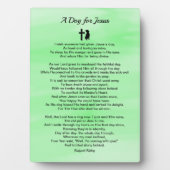 Een hond voor Jezus Geem Sympathie Fotoplaat (voorkant)