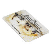 Een hondenbed van de hond magneet (Rechterzijde)