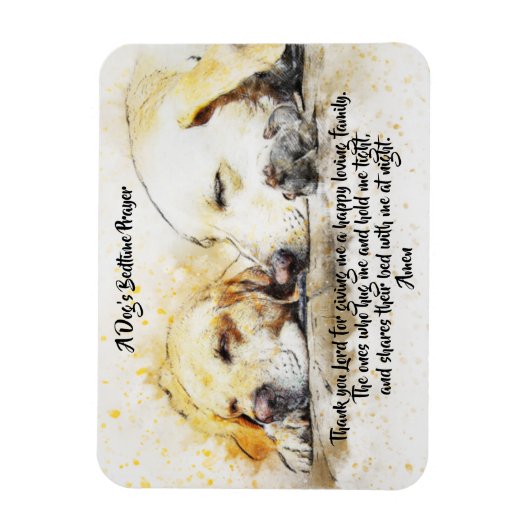 Een hondenbed van de hond magneet (Verticaal)