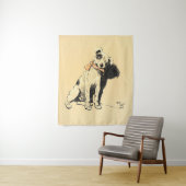 Een hondendag PL 02 (1902) Cecil Charles Windsor A Wandkleed (In situ)