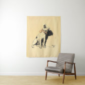 Een hondendag PL 02 (1902) Cecil Charles Windsor Wandkleed (In situ)