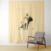Een hondendag PL 02 (1902) Cecil Charles Windsor Wandkleed (In situ)