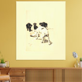 Een hondendag PL 03 (1902) Cecil Charles wandtapij Canvas Afdruk (Insitu (Woonkamer))