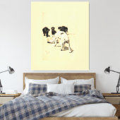 Een hondendag PL 03 (1902) Cecil Charles wandtapij Canvas Afdruk (Insitu (Slaapkamer))