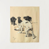 Een hondendag PL 03 (1902) Cecil Charles Windsor Wandkleed (Voorkant)