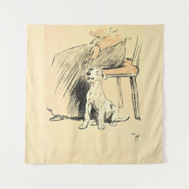 Een hondendag PL 12 (1902) Cecil Charles Windsor Wandkleed