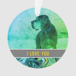 een hondenliefde ornament