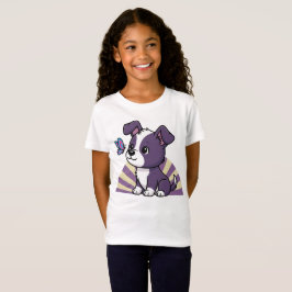 Een hondenliefhebber ontwerp voor kinderen t-shirt