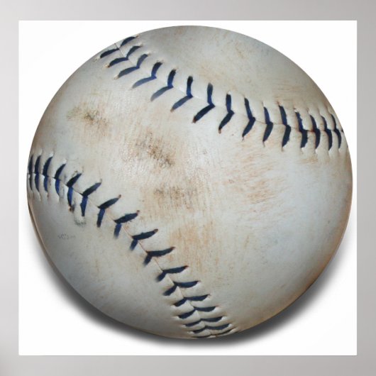 Eén honkbal poster (Voorkant)