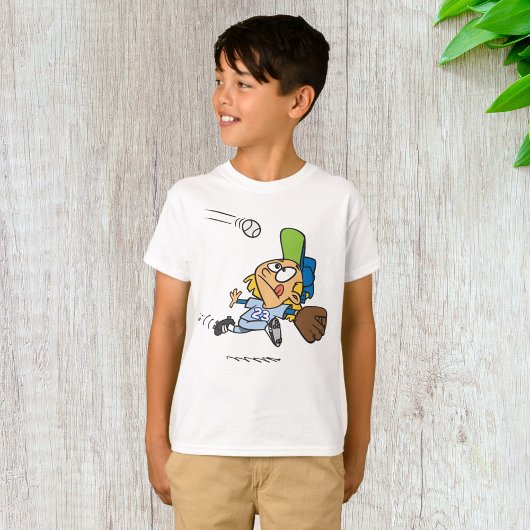 Een honkbal vangen t-shirt