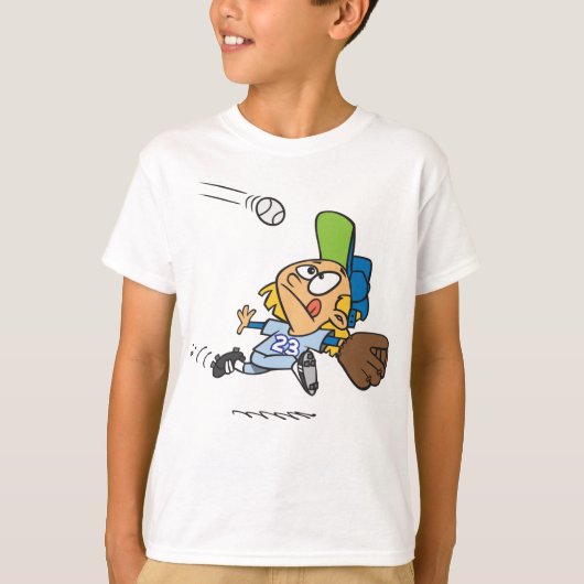 Een honkbal vangen t-shirt (Voorkant)