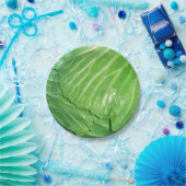 Een hoofd van de kool papieren bordje (Feest)