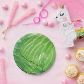 Een hoofd van de kool papieren bordje (Feest)