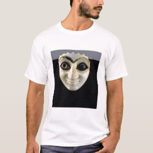 Een hoofd van een figuur uit de tempel van Nini-za T-shirt