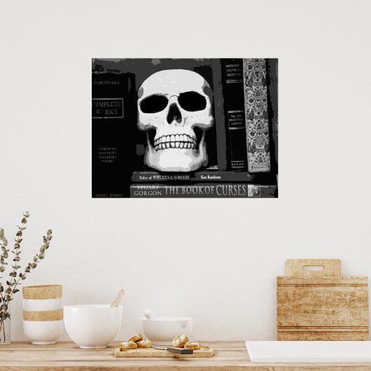 EEN HOOFD VAN ZIJN TIJD POSTER (Keuken)