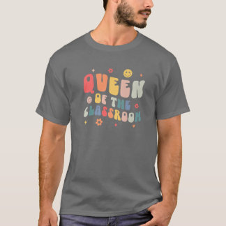 Een hoofdrol zijn is hartwerk grappig schoolhoofd t-shirt