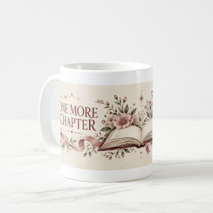 Eén hoofdstuk literair bloemenmok koffiemok
