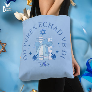 EEN HOOFDSTUK MAAR DAN IN HET HEBREEUWS Hanukkah Tote Bag