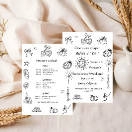 Een hoofdstuk voor de kapel Boek Bachelorette Kaart