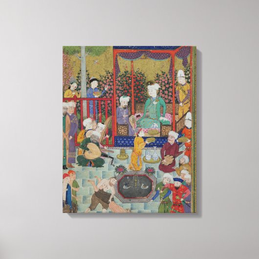 Een hoofdzakelijk Ontvangst Canvas Afdruk (Voorkant)