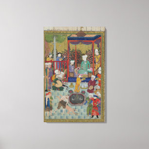 Een hoofdzakelijk Ontvangst Canvas Afdruk