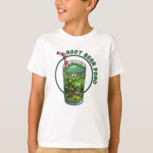 Een hoog glas van Root Beer Pond T-shirt (Voorkant)