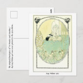 Een hooggeboren koppel en speelse nonnen dansen briefkaart (Voorkant / Achterkant)