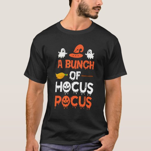Een hoop hocus pocus Halloween T-shirt (Voorkant)