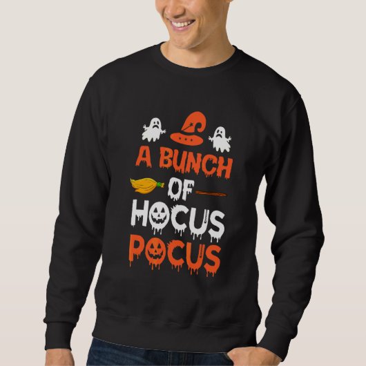 Een hoop hocus pocus Halloween Trui (Voorkant)