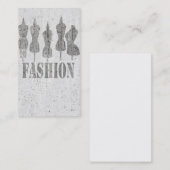 Een hoop koffie. Retro  tapedriefformulier Visitekaartje (Voorkant / Achterkant)